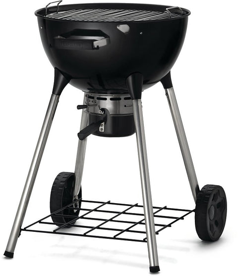 Napoleon Premium 18 NK18K-LEG-3 Charcoal Kettle Grill, 17.5 sq-in Primary Cooking Surface, Black