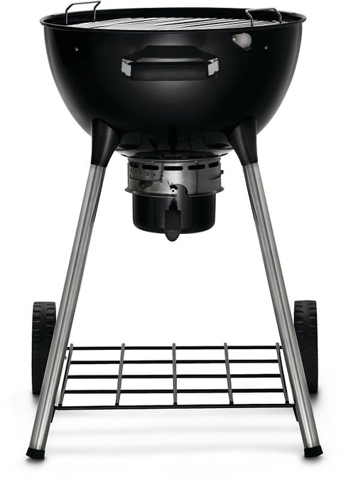 Napoleon Premium 18 NK18K-LEG-3 Charcoal Kettle Grill, 17.5 sq-in Primary Cooking Surface, Black