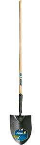 Jackson J-450 Series 1201900 Pony Shovel, 8-1/2 in W Blade, Hardwood Handle, Solid Shank Handle, 47 in L Handle