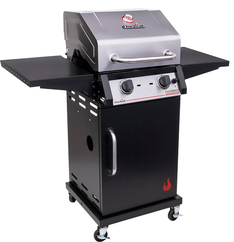 Char-Broil 463655021 Gas Grill, Liquid Propane, 1 ft 5-1/2 in W Cooking Surface, 1 ft 5-3/32 in D Cooking Surface