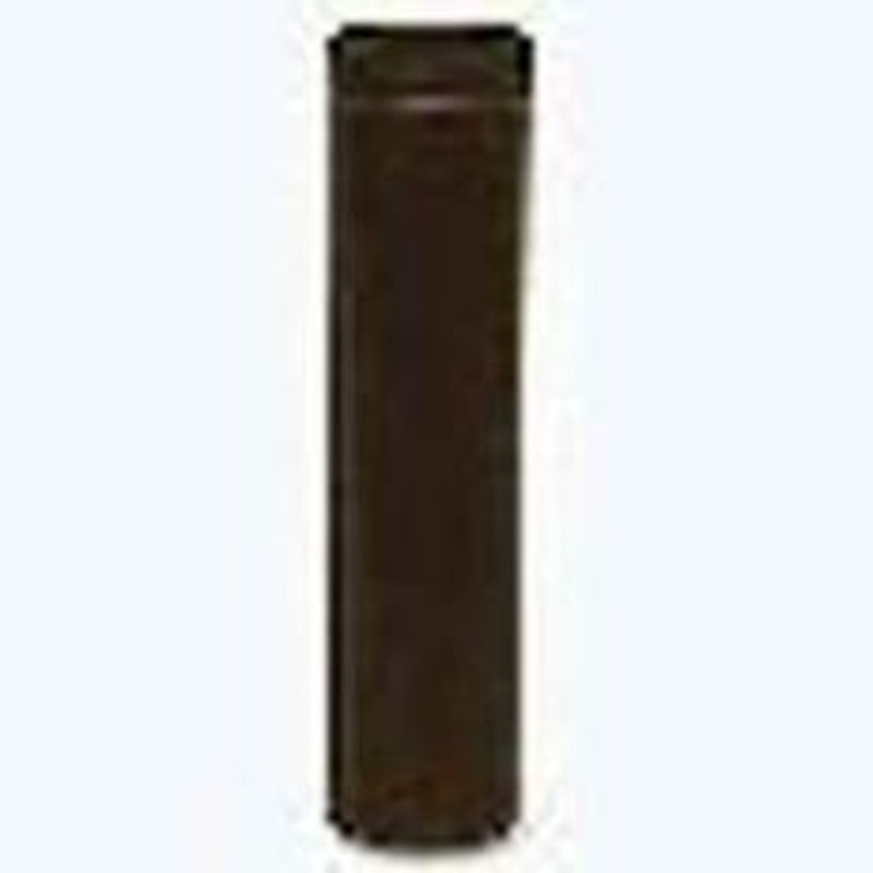 Pipe Asl Imperial BM0120 Stove Pipe, 6 in Dia, 36 in L, Steel, Black, Pack of 1 ...