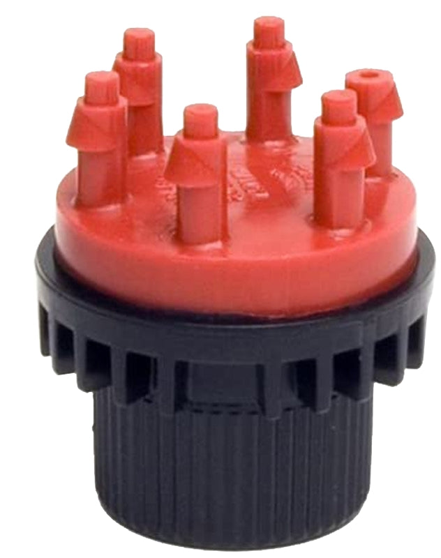 Rain Bird MANIF2PK Manifold, 1/2 in Connection, FPT x Barb, 6 -Port, 1 ...
