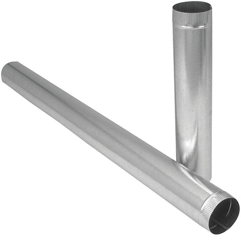 Imperial GV0388-A Round Pipe, 6 in Dia, 60 in L, 30 Gauge, Steel, Pack of 10