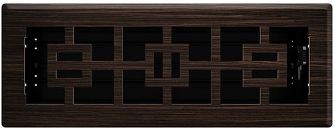 Imperial RG3282-B Floor Register, 10 in W Duct Opening, 3 in H Duct Opening, Polystyrene, Oil-Rubbed Bronze
