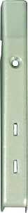 Knape & Vogt 7980 TI Standard Link, 200 lb, 14, 16 ga Thick Material, 17/32 in W, 6-5/16 in H, Zinc, Titanium