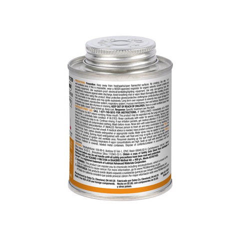 Oatey Orange Cement For CPVC 8 oz