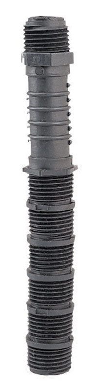 KBI 1/2 in. Dia. x 1/2 in. Dia. MPT To MPT Polyethylene Cut Off Riser