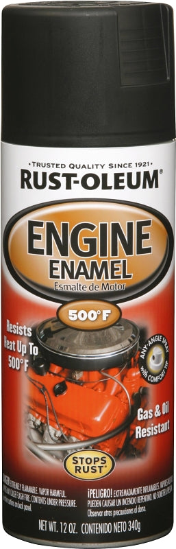 Rust-Oleum 248936 Engine Spray Paint, Oil Base, 12 oz Can
