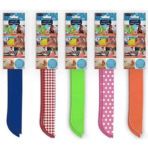 Meridian Point Originals Assorted Arctic Tie Cooling Neck Wrap 1 pk, Pack of 24