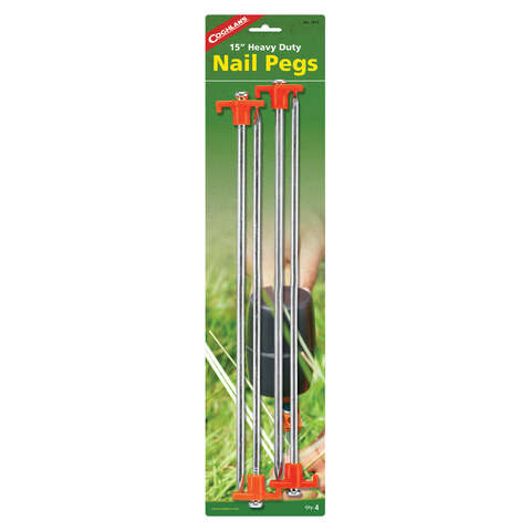 Coghlan's Orange Nail Pegs 15 in. H X 5.330 in. W X 15 in. L 4 pk