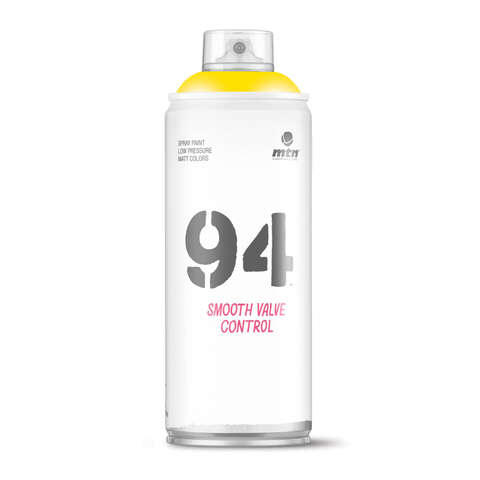 MTN 94 Matte Light Yellow Spray Paint 11 oz, Pack of 6