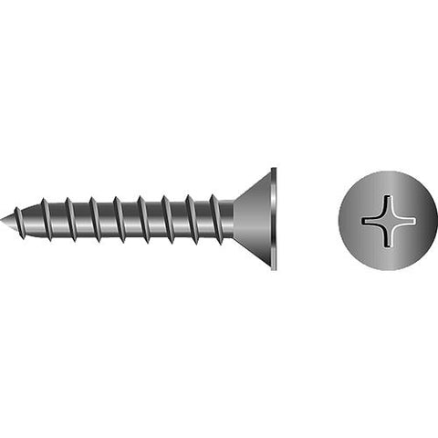 Seachoice 59531 Stainless Steel Phillips Machine Screw - Flat Head