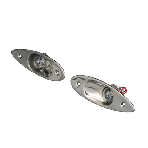 Seachoice LED Flush Mount Side Lights (Sold as Pair)