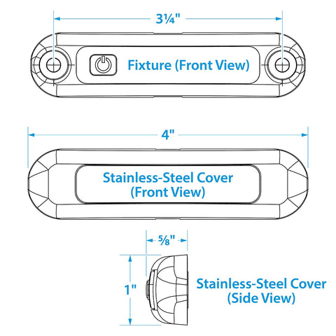 Seachoice LED Surface Mount Area Light