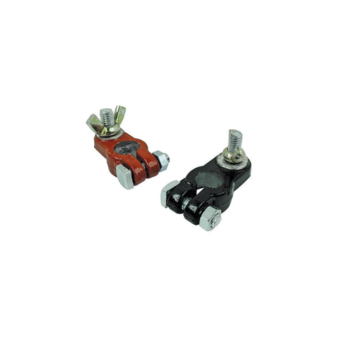 Seachoice Plastic Coated Battery Terminal Set (Includes 3/8″ Positive and 5/16″ Negative)