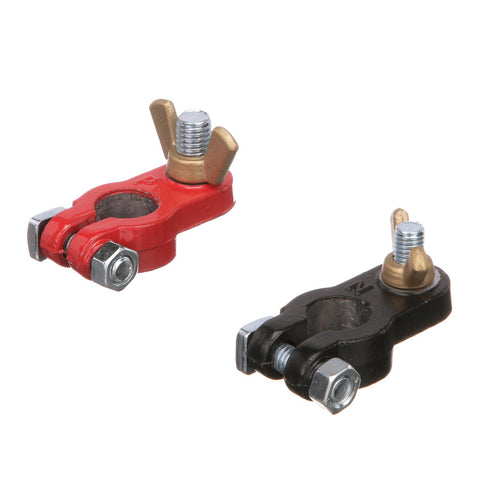 Seachoice Plastic Coated Battery Terminal Set (Includes 3/8″ Positive and 5/16″ Negative)