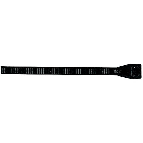 4″ Nylon Standard Cable Tie, 100 Pcs. Black