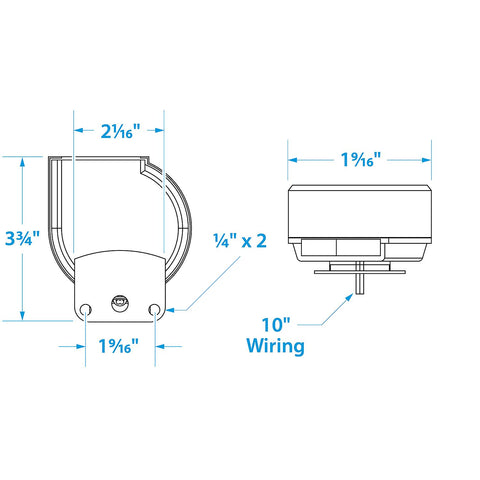 Seachoice 14501 12V Compact Electric Horn