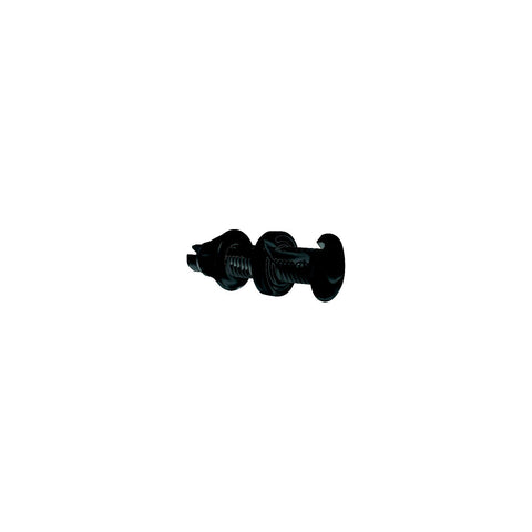 Seachoice 17901 Cable Thru Hull Fitting - Black - 1/4″ Slot, 1-1/4″ Flange