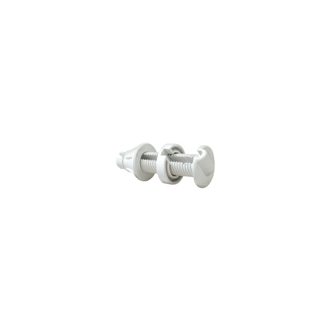 Seachoice 17921 Cable Thru Hull Fitting - White - 1/4″ Slot, 1-1/4″ Flange