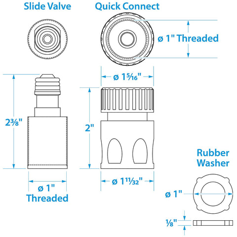 Seachoice 18411 Outboard Flush Kit - Mercury/Mariner/Yamaha/Suzuki