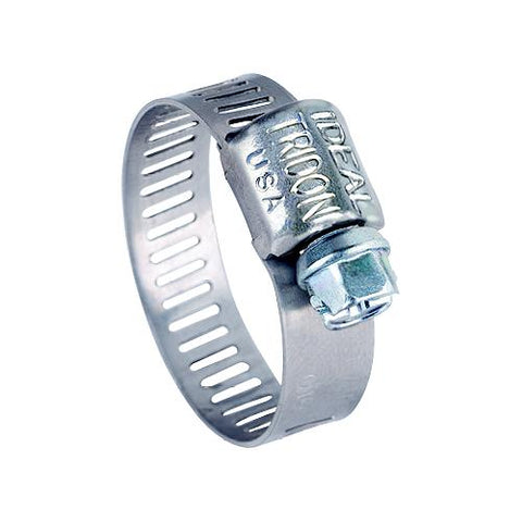 Seachoice 23357 Stainless-Steel Mini Hose Clamps, 5/16″ Band, Size #10, 10/Bx