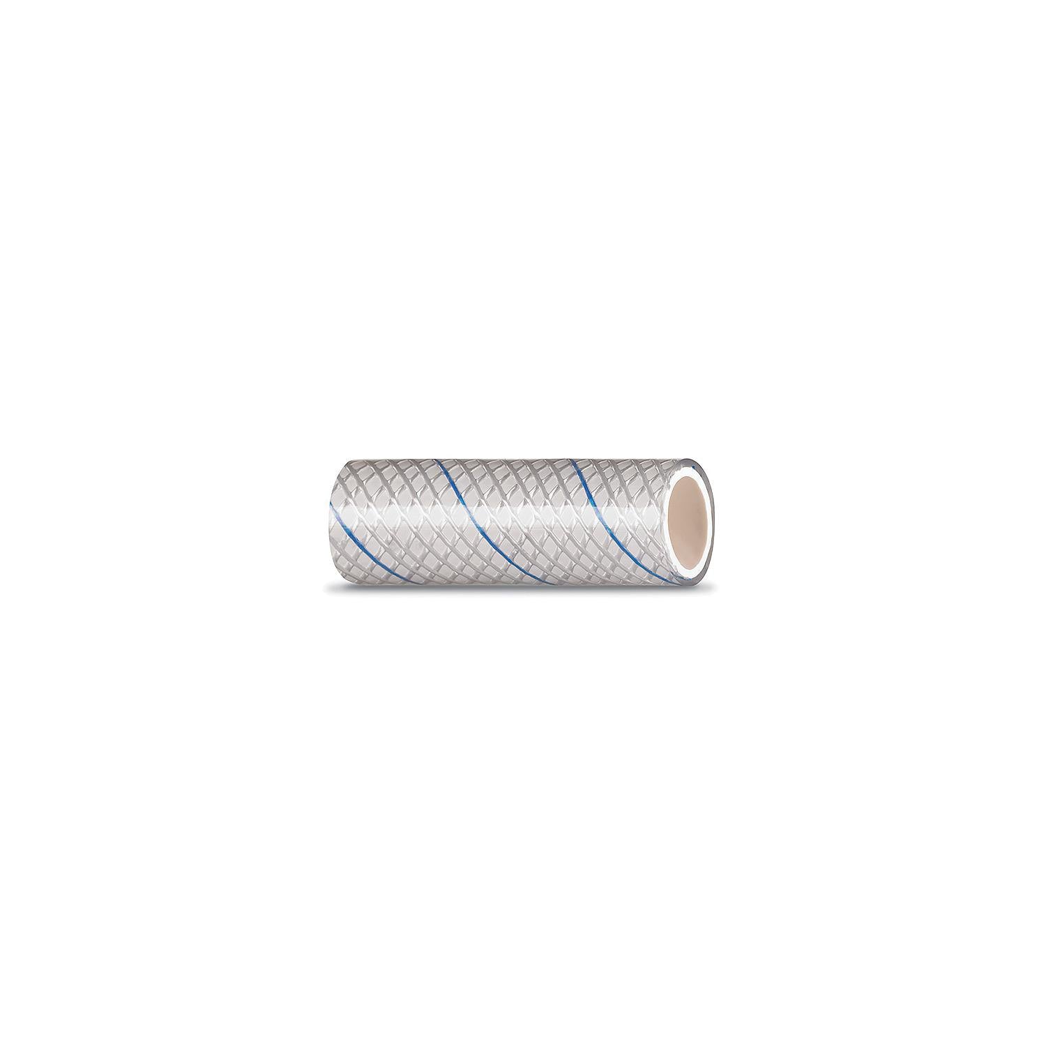 Seachoice 23561 Clear Reinforced PVC Tubing w/Blue Tracer - 164 Series ...