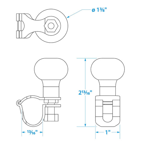 Seachoice Flat 4 Pole Trailer "Y" Harness
