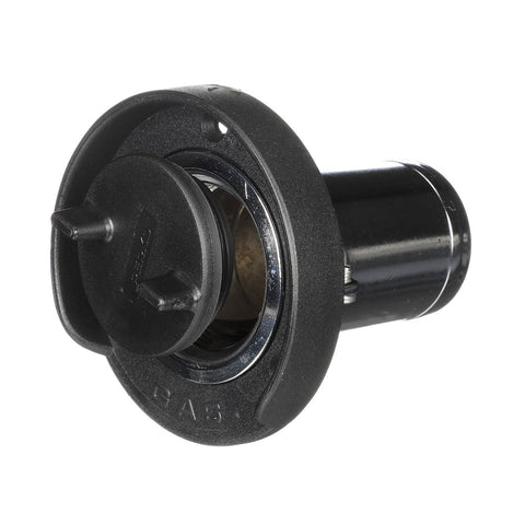 Seachoice Chrome Plated Zinc Gas Deck Fill With Cap (Strap Tether) For 1-1/2″ Hose