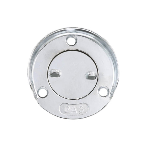 Seachoice Stainless Steel Deck Fill With Cap (Chain Tether) For 1-1/2" Hose