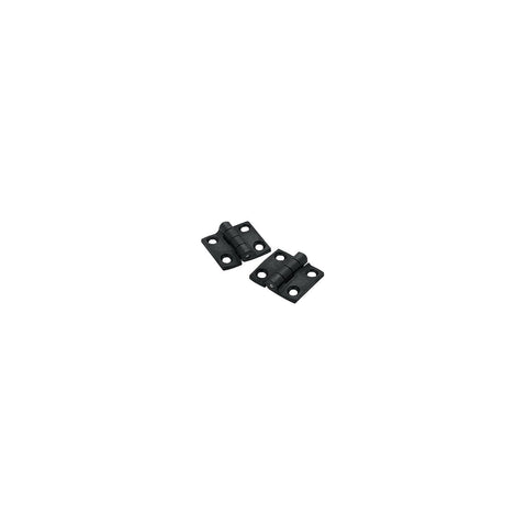 Seachoice Butt Hinge, 1-1/2″ x1-3/8 Black Nylon , Pair