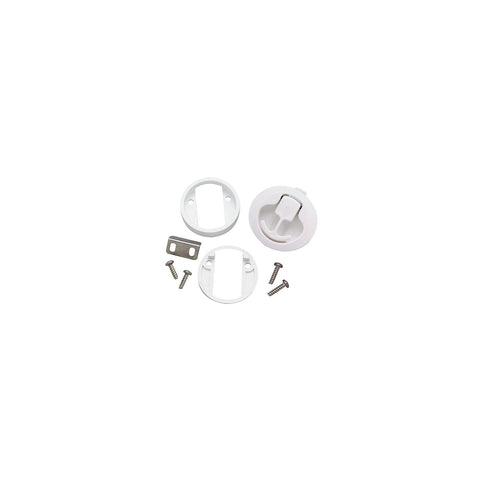 Seachoice 2″ Diameter White Slam Latch