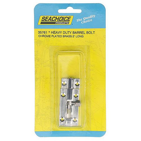 Seachoice Heavy Duty Chrome Plated Barrel Bolt