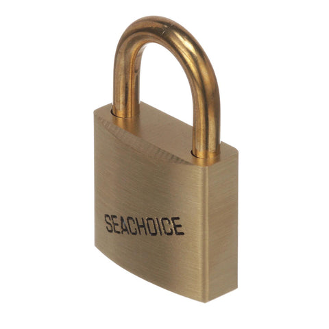 Seachoice 37231 2" Solid Brass Body Padlock - Single Lock