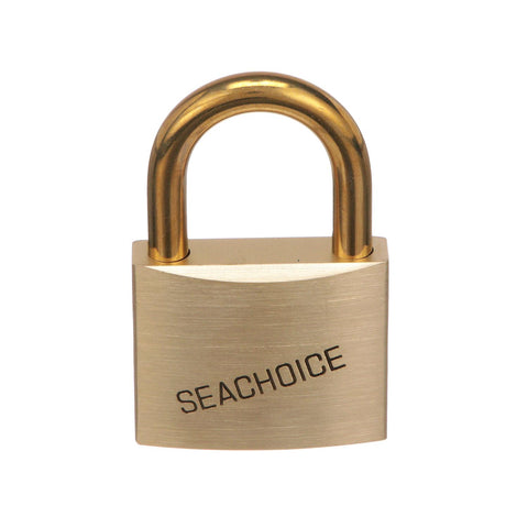 Seachoice 37331 2″ Keyed-Alike Solid Brass Padlocks (3 Per Card)