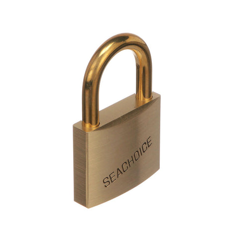 Seachoice 37331 2″ Keyed-Alike Solid Brass Padlocks (3 Per Card)
