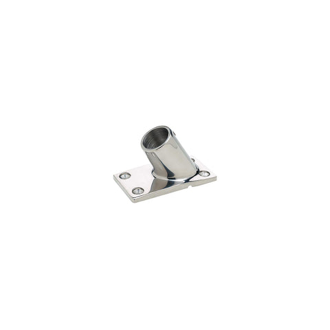 Seachoice Rectangular Base Rail Fitting for 7/8″ OD Tubing