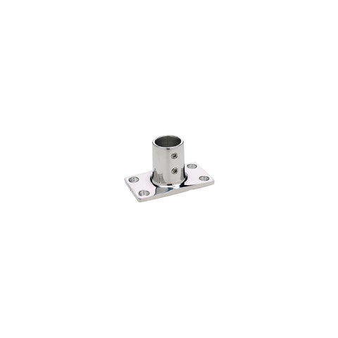 Seachoice Rectangular Base Rail Fitting for 7/8″ OD Tubing