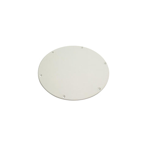 Seachoice Polypropylene Cover Plate Arctic White OD: 10″