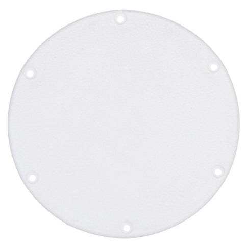 Seachoice Polypropylene Cover Plate Arctic White OD: 7-5/8"