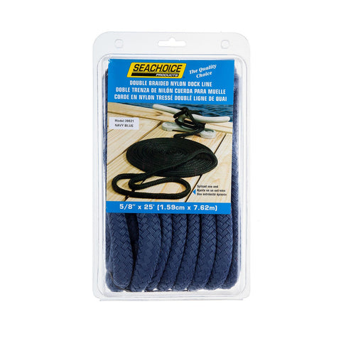 Seachoice Double Braid Nylon Dock Line