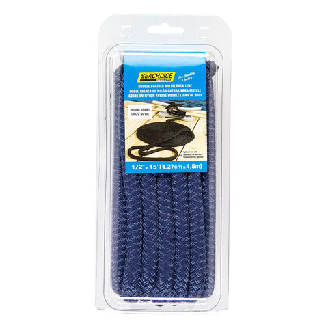 Seachoice Double Braid Nylon Dock Line