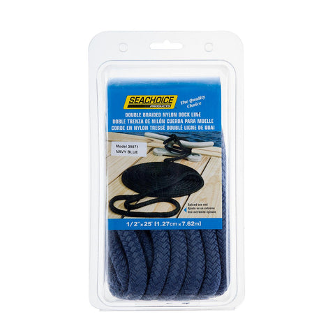 Seachoice Double Braid Nylon Dock Line
