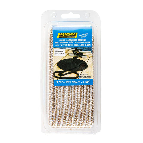 Seachoice Double Braid Nylon Dock Line
