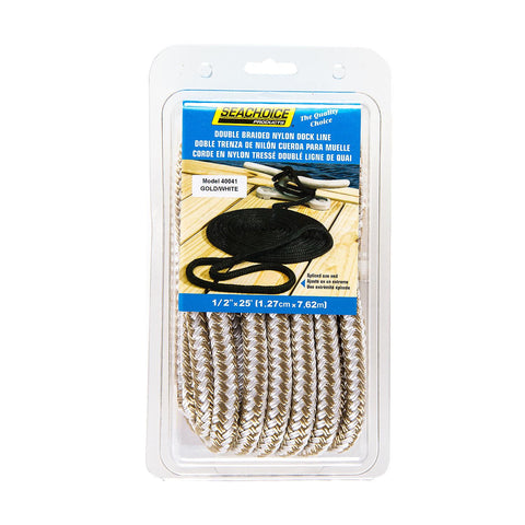 Seachoice Double Braid Nylon Dock Line