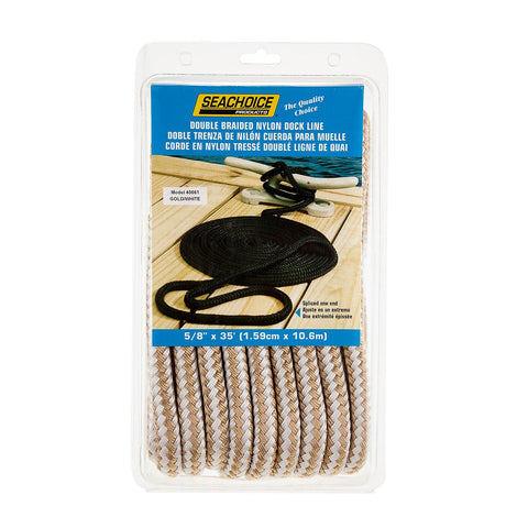 Seachoice Double Braid Nylon Dock Line
