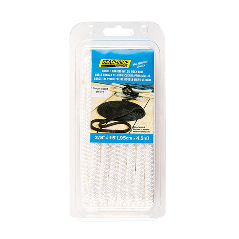 Seachoice Double Braid Nylon Dock Line