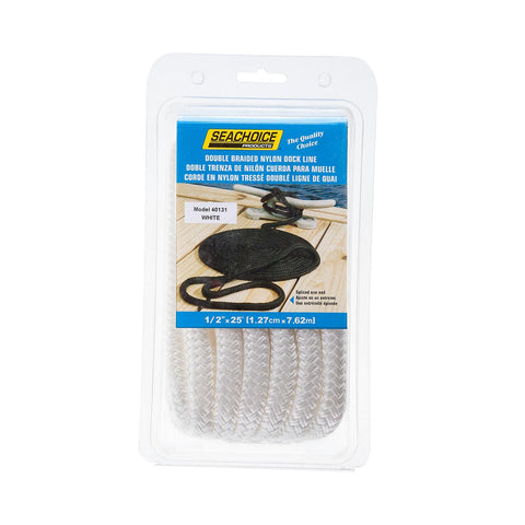 Seachoice Double Braid Nylon Dock Line