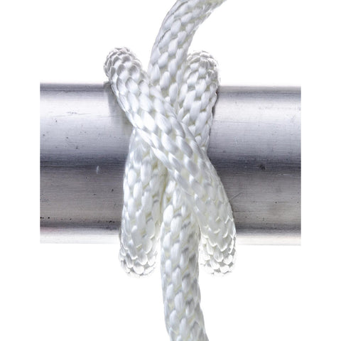 Seachoice Solid Braid Nylon Anchor Line White, 3/8″ x 50'
