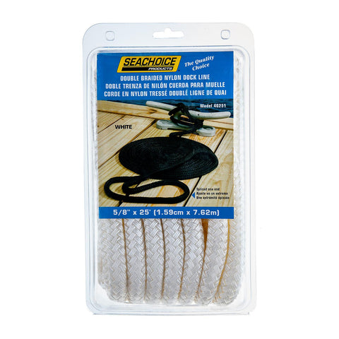 Seachoice Double Braid Nylon Dock Line